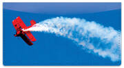 Aerobatic Air Show Checkbook Cover