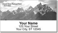 Ansel Adams Address Labels