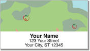 Apple Tree Art Address Labels