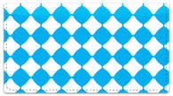 Aqua Blue Bead Checkbook Cover