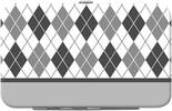 Argyle New Black and White Debit Mini Clutch