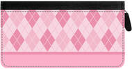 Argyle New Zippered Checkbook Cover