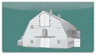 Barn Style Checkbook Cover