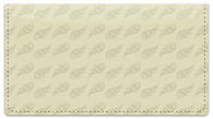 Beige Beauty Checkbook Cover