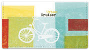 Bike Art Checkbook Cover