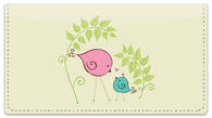 Bird Garden Checkbook Covers