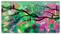 Birds of Whimsy Checkbook Cover