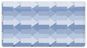 Blue Arrow Checkbook Cover