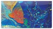 Blue Dot Grouper Checkbook Cover