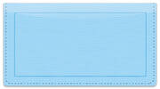 Blue Safety Checkbook Cover