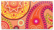 Boho Girl Checkbook Cover