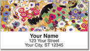 Botanical Art Address Labels