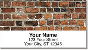 Brick Wall Address Labels