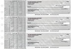 Brushed Metal Payroll Designer Business Checks 