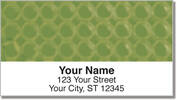 Bubble Pattern Address Labels