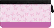 Butterfly Zippered Checkbook Cover