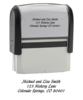 Calligraphy Return Address Stamper