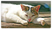 Cat Nap Checkbook Cover