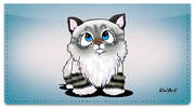 Cat  Series 2 Checkbook Cover