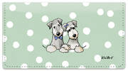 Cesky Terrier Checkbook Cover