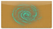 Chalk Glow Checkbook Cover