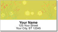 Chive Flower Address Labels