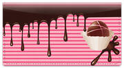 Chocolate Lover Checkbook Cover