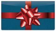 Christmas Bow Checkbook Cover