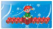 Christmas Elf Checkbook Cover