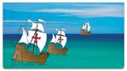 Christopher Columbus Checkbook Cover