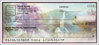 Churches by Thomas Kinkade Side Tear Personal Checks - 1 Box - Duplicates