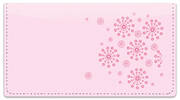 Circle Burst Checkbook Cover