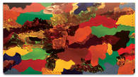 Color Map Checkbook Cover