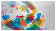 Color Wheel Checkbook Cover