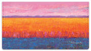 Colored Fields Checkbook Covers