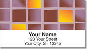 Colorful Tile Address Labels