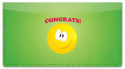 Congratulations Checkbook Cover