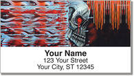 Cool Skull Address Labels