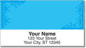 Corner Scroll Address Labels