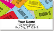 Coupon Clipper Address Labels