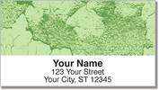 Cracked Paint Address Labels