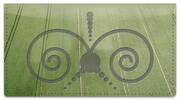 Crop Circle Checkbook Cover