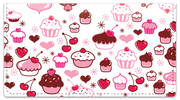 Cupcake Shoppe Checkbook Cover