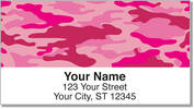 Cute Camo Address Labels