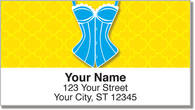 Cute Corset Address Labels