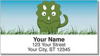 Cute Dino Address Labels