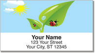 Cute Ladybug Address Labels