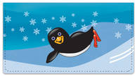 Cute Penguin Checkbook Cover