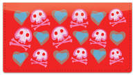 Cute Skull & Crossbones Checkbook Cover