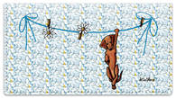 Dachshund Series Checkbook Cover